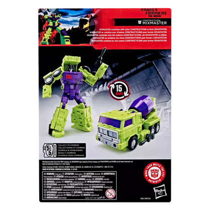 Transformers Studio Series Voyager Class Constructicon Mixmaster