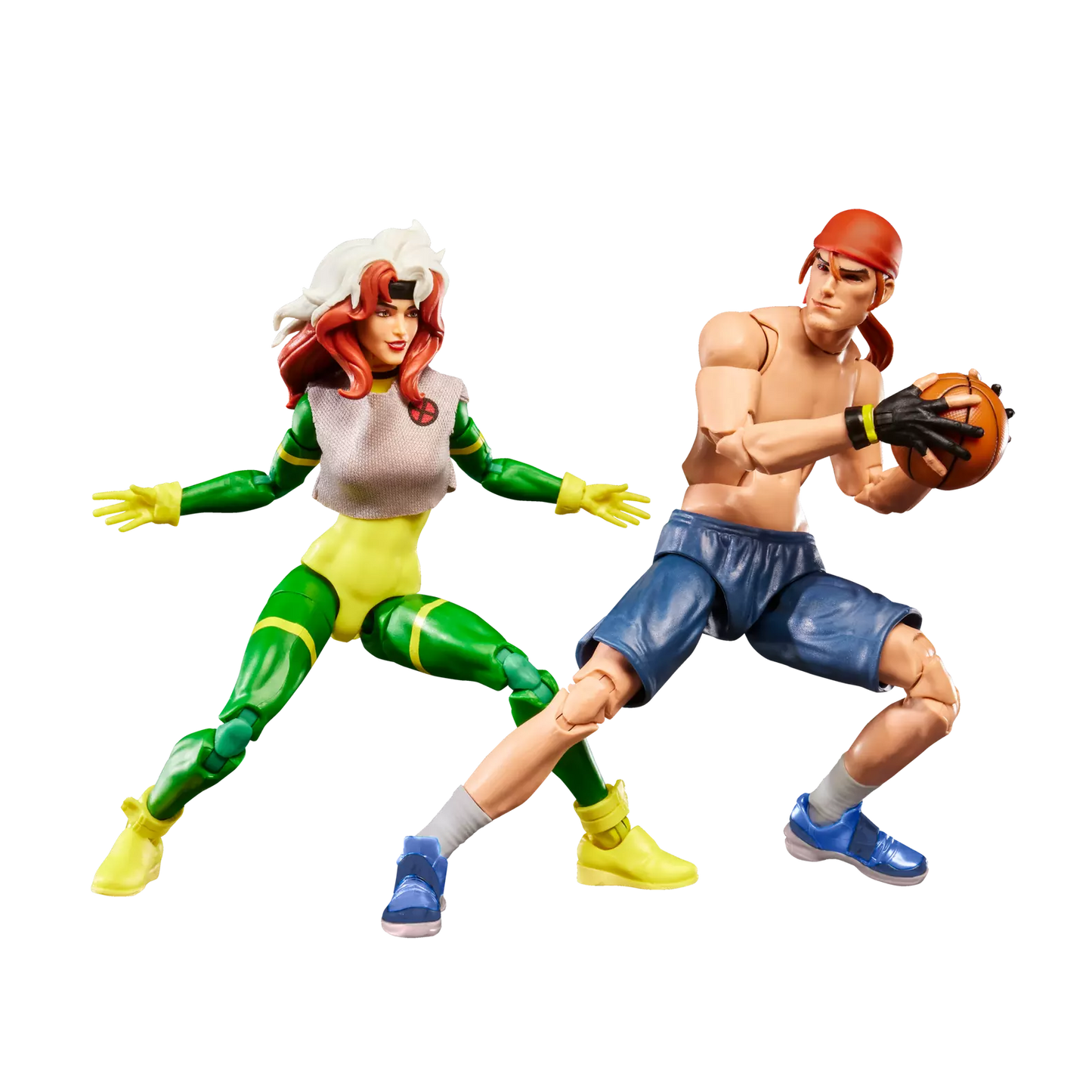 Marvel Legends Series Gambit and Marvel's Rogue [X-Men '97]