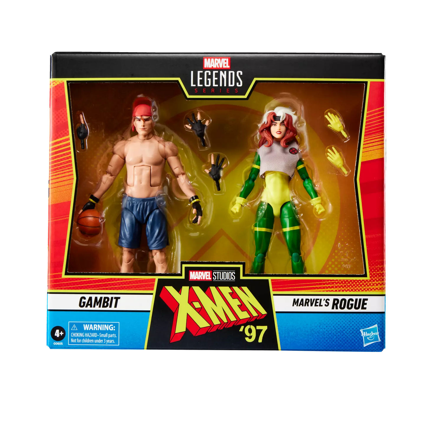 Marvel Legends Series Gambit and Marvel's Rogue [X-Men '97]