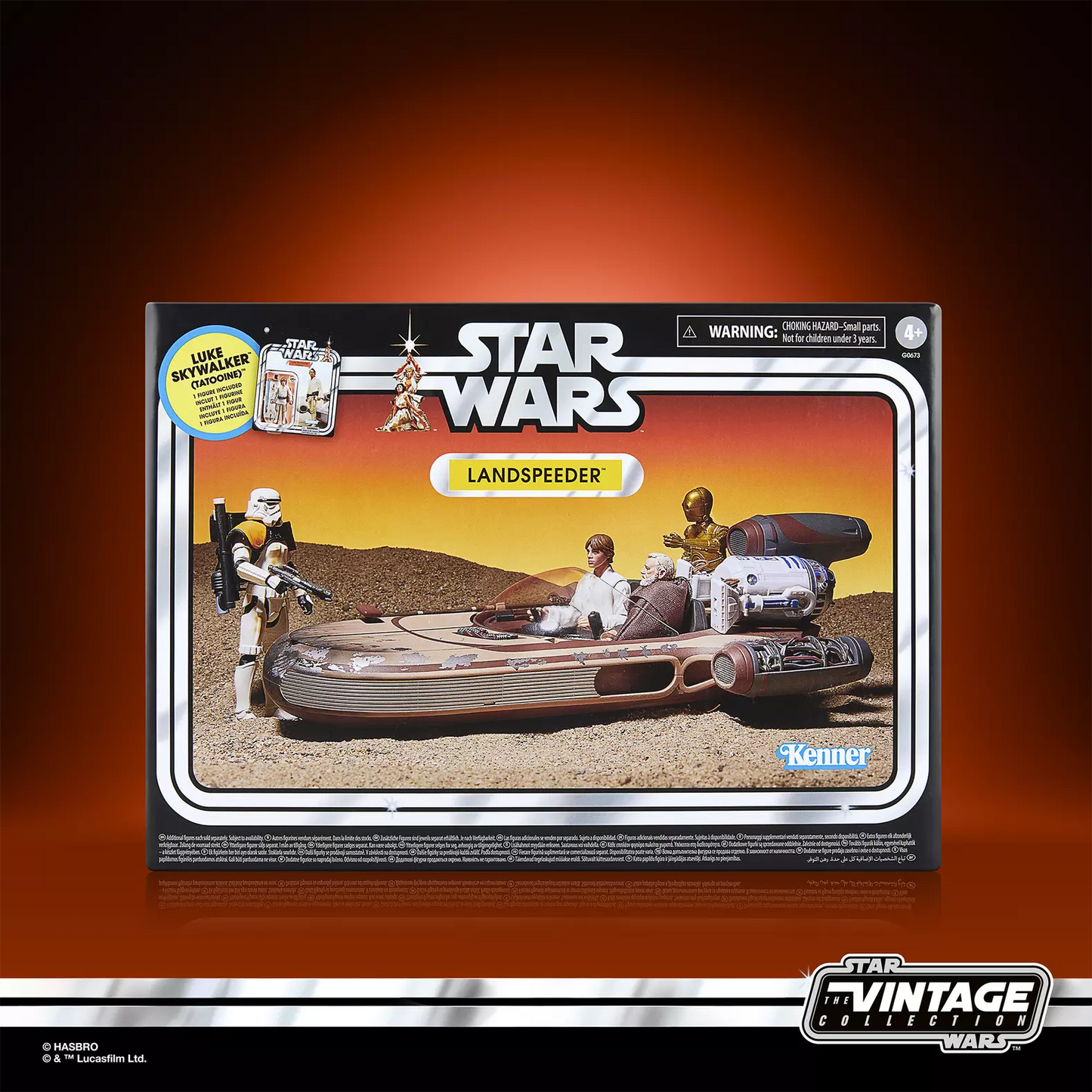 Star Wars The Vintage Collection Landspeeder & Luke Skywalker