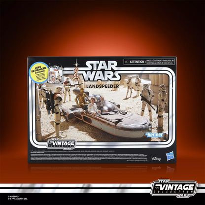 Star Wars The Vintage Collection Landspeeder & Luke Skywalker