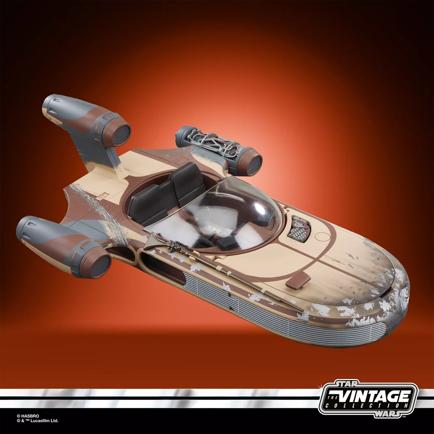Star Wars The Vintage Collection Landspeeder & Luke Skywalker