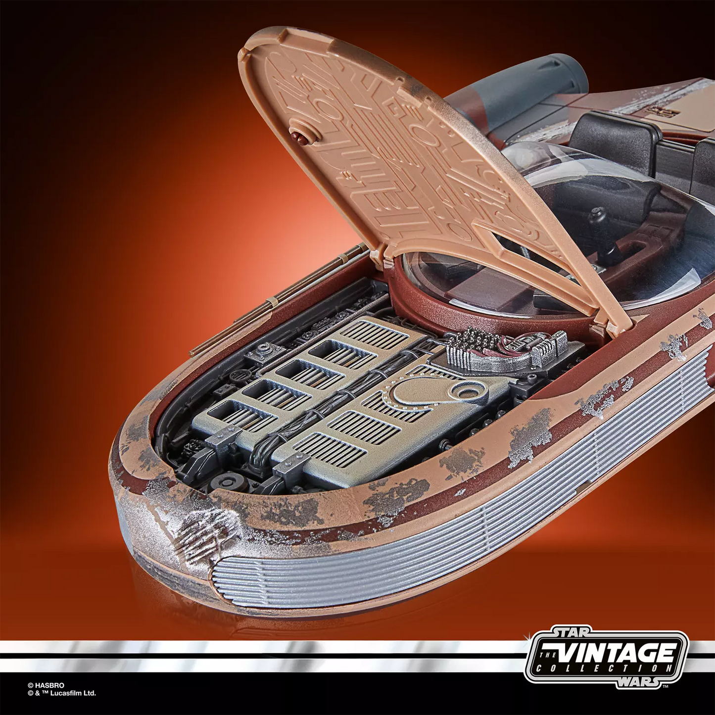 Star Wars The Vintage Collection Landspeeder & Luke Skywalker