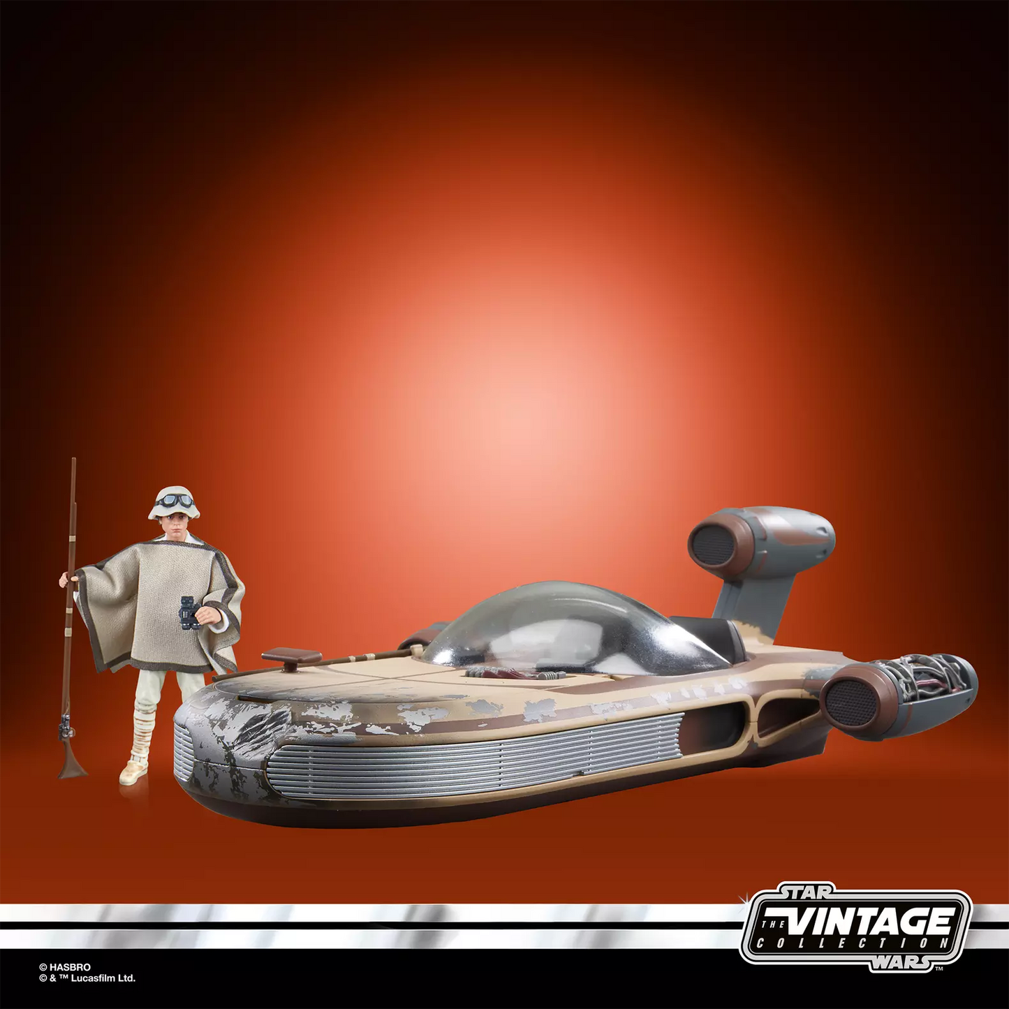 Star Wars The Vintage Collection Landspeeder & Luke Skywalker