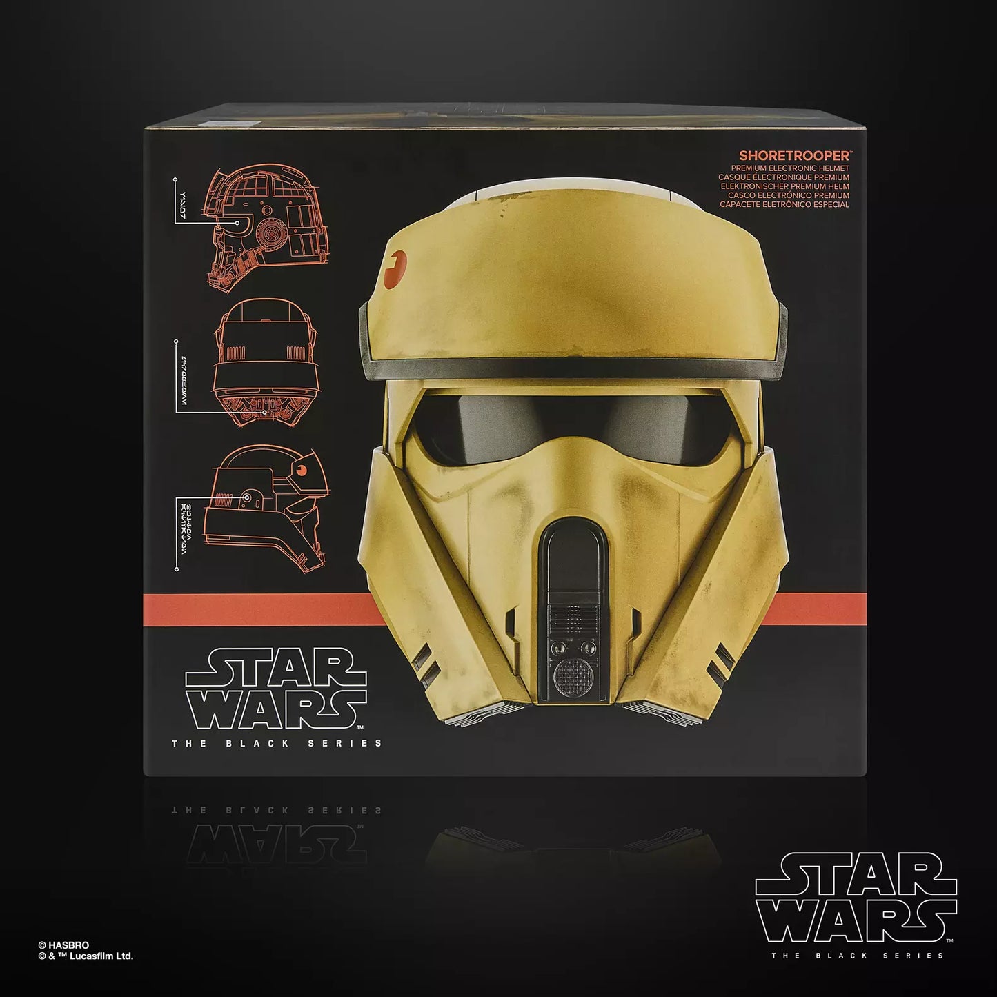 Star Wars The Black Series Shoretrooper Electronic Helmet