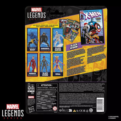 Marvel Legends Series Black Widow [Retro Cardback]