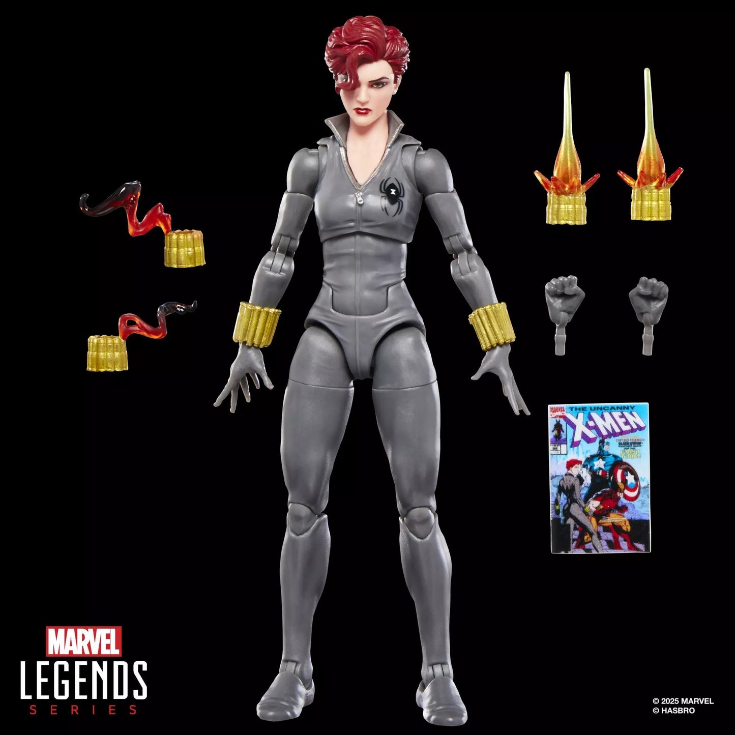 Marvel Legends Series Black Widow [Retro Cardback]