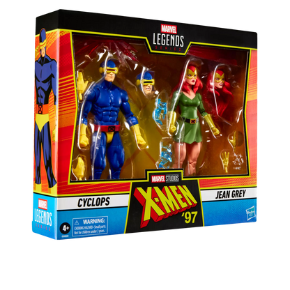 Marvel Legends Series Cyclops and Jean Grey [X-Men '97]