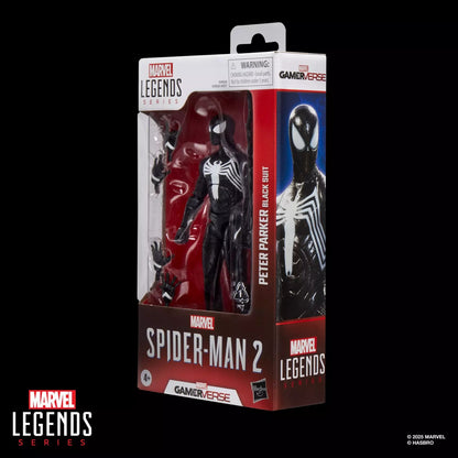 Marvel Legends Series Gamerverse Peter Parker (Black Suit)