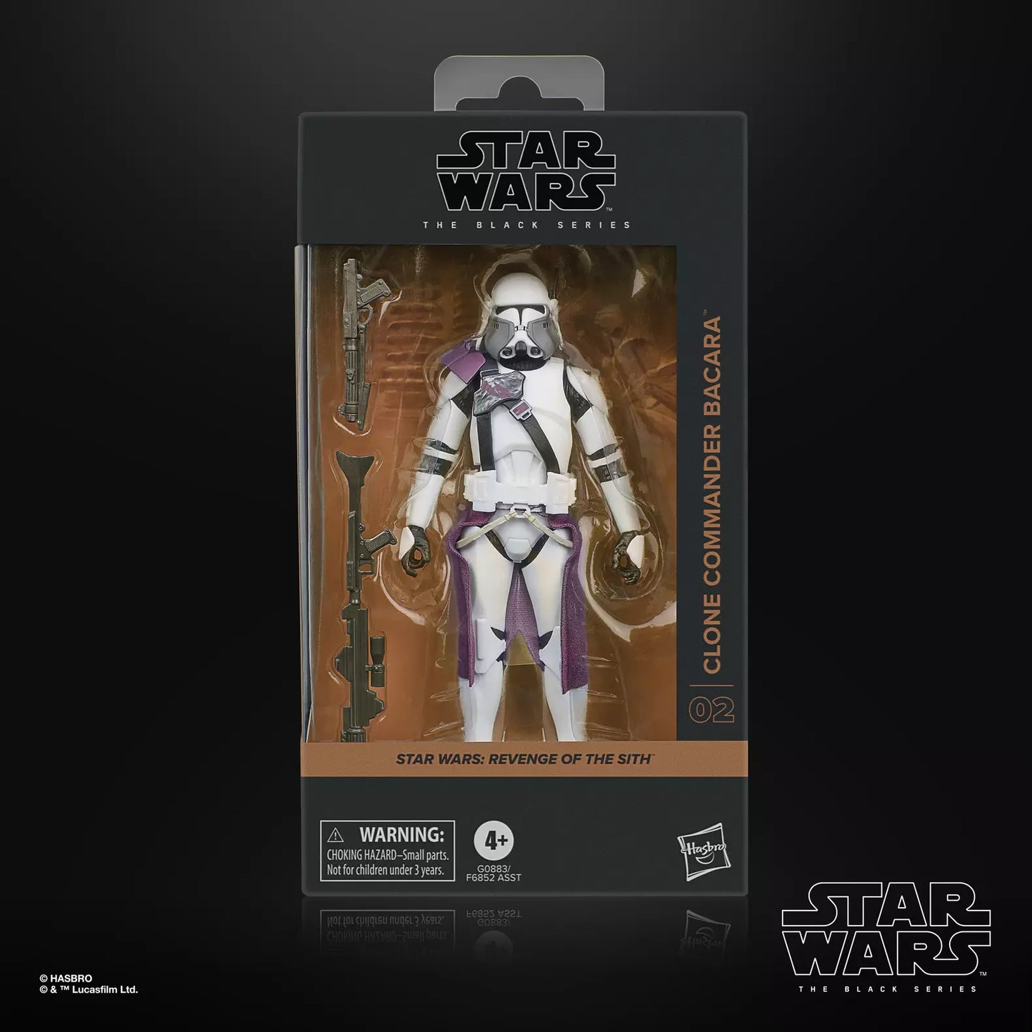 Star Wars The Black Series Clone Commander Bacara [RotS]