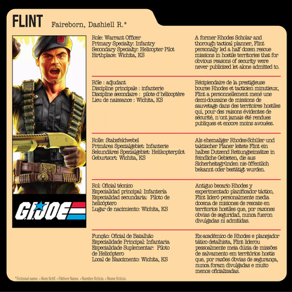 G.I. Joe Classified Series Flint [Retro Cardback]
