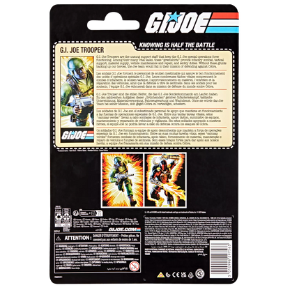 G.I. Joe Classified Series G.I. Joe Trooper [Retro Cardback]
