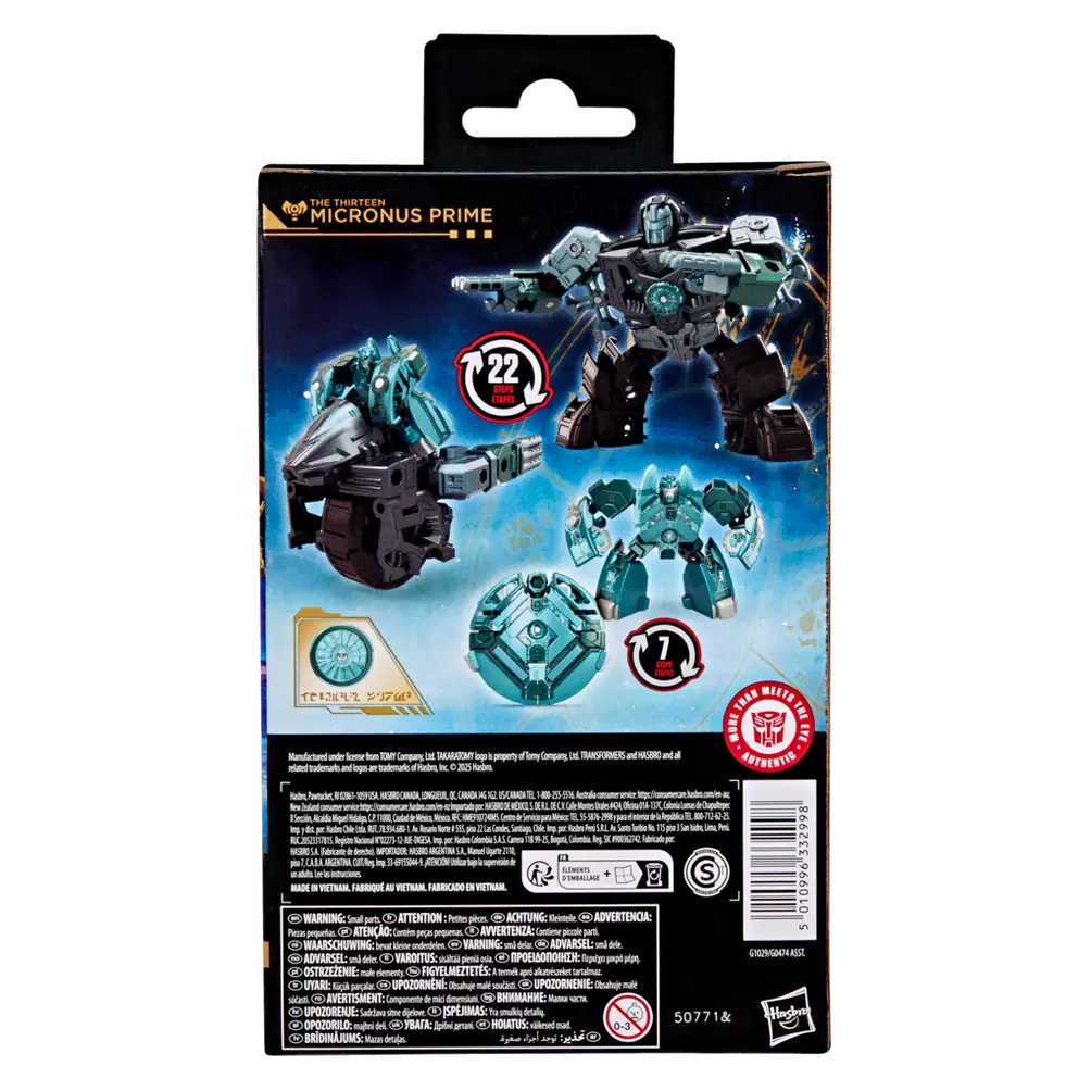 Transformers Age of the Primes Deluxe Class Micronus Prime