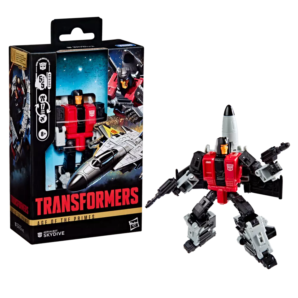 Transformers Age of the Primes Deluxe Class Aerialbot Skydive