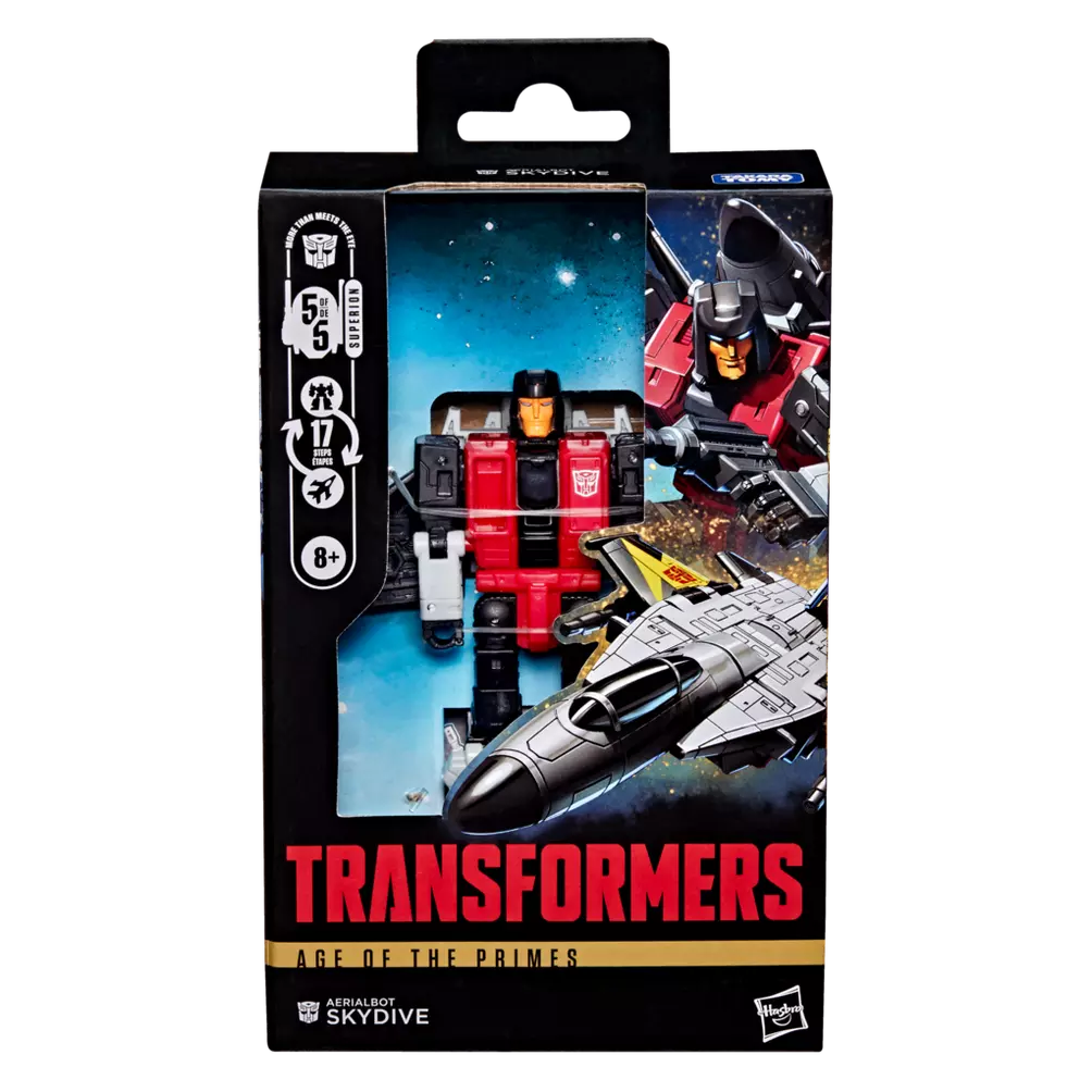 Transformers Age of the Primes Deluxe Class Aerialbot Skydive