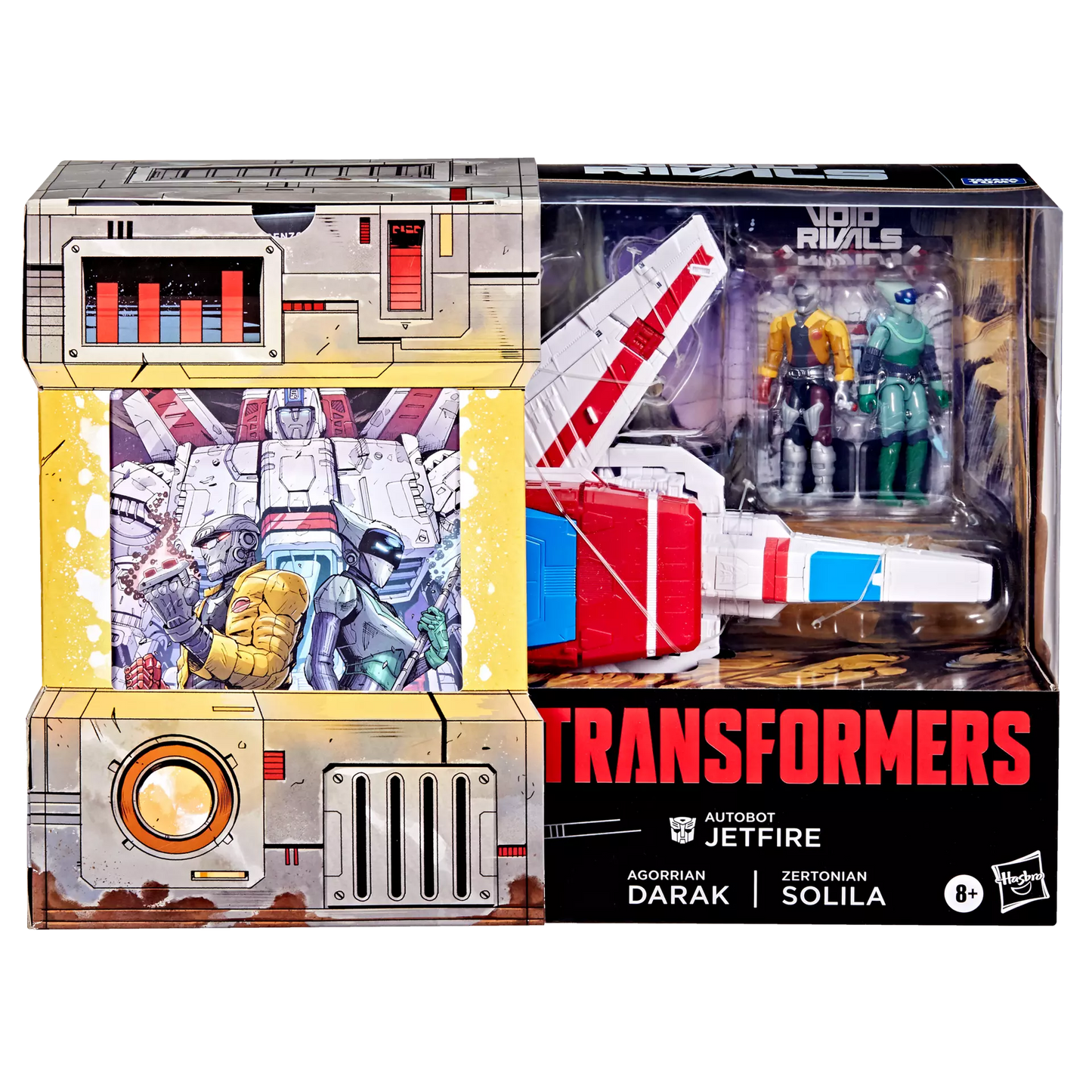 Transformers Void Rivals Autobot Jetfire, Zertonian Solila, and Agorrian Darak (Convention Exclusive)