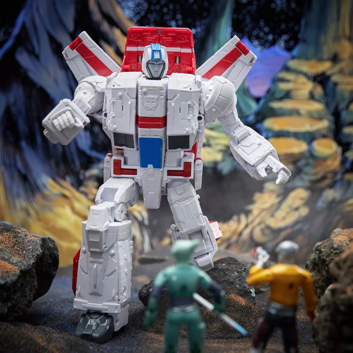 Transformers Void Rivals Autobot Jetfire, Zertonian Solila, and Agorrian Darak (Convention Exclusive)