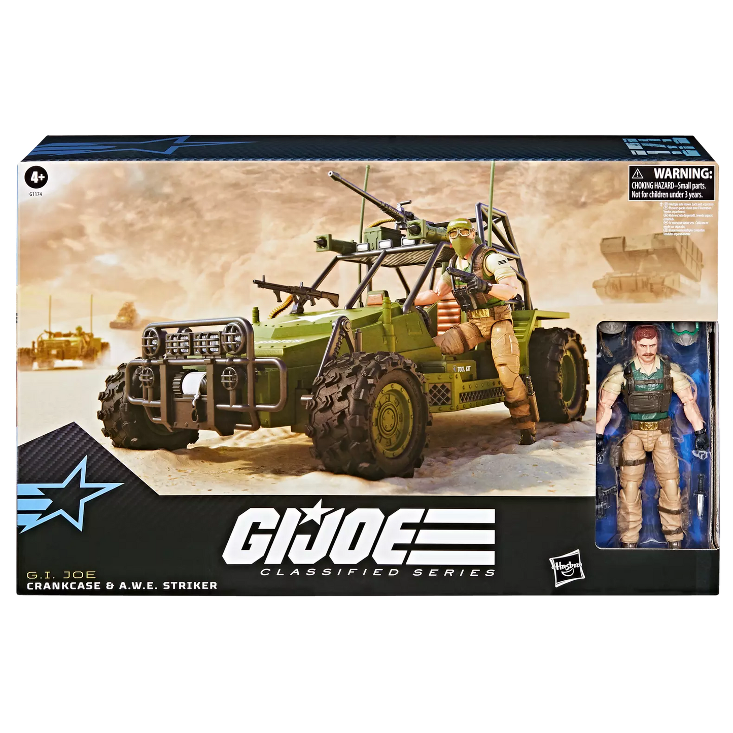G.I. Joe Classified Series #171, Crankcase & A.W.E. Striker