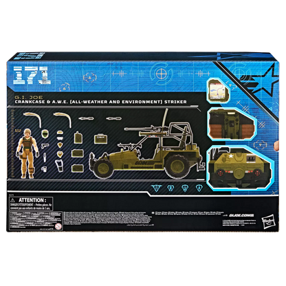 G.I. Joe Classified Series #171, Crankcase & A.W.E. Striker