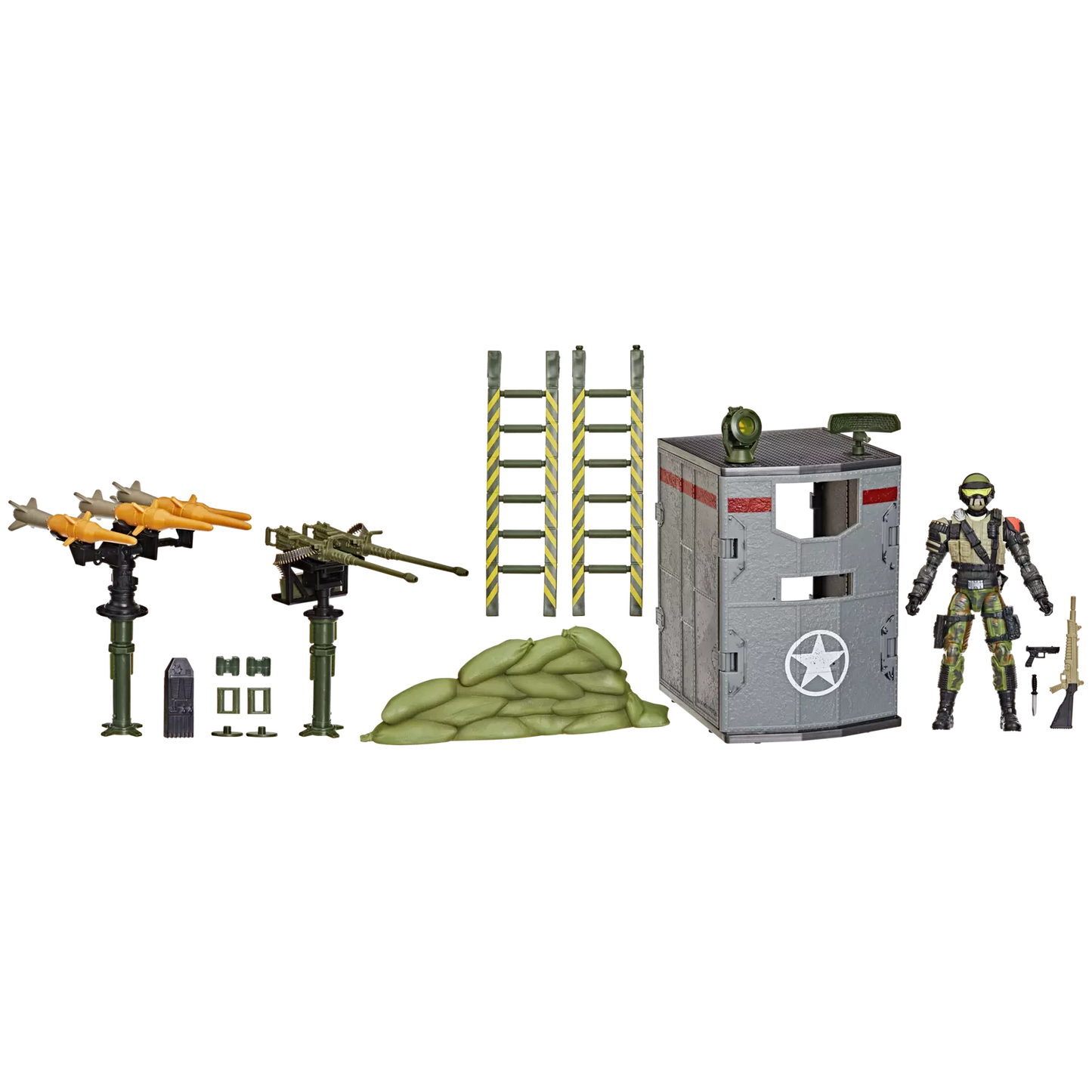 G.I. Joe Classified Series #175, Steel Corps Sentry & Modular Defense Post