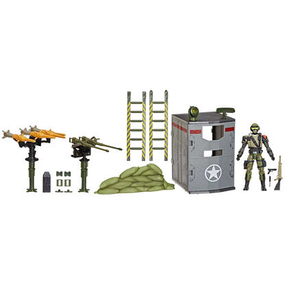 G.I. Joe Classified Series #175, Steel Corps Sentry & Modular Defense Post