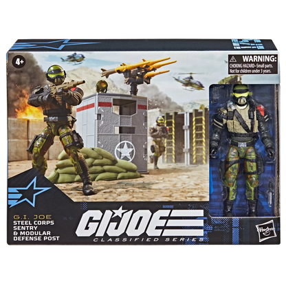 G.I. Joe Classified Series #175, Steel Corps Sentry & Modular Defense Post