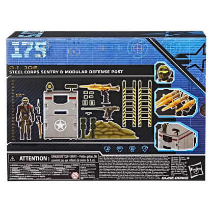 G.I. Joe Classified Series #175, Steel Corps Sentry & Modular Defense Post