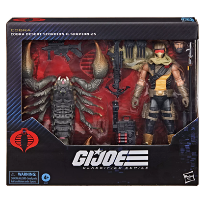 G.I. Joe Classified Series #180, Cobra Desert Scorpion & SKRP10N-25