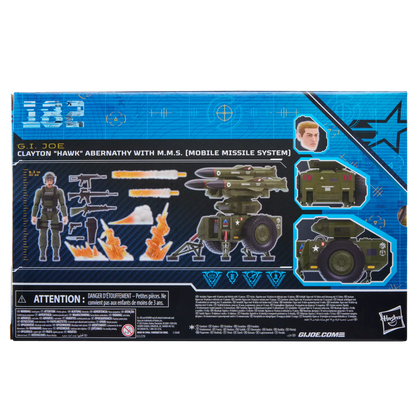 G.I. Joe Classified Series #182, Clayton “Hawk” Abernathy with M.M.S. (Mobile Missile System)