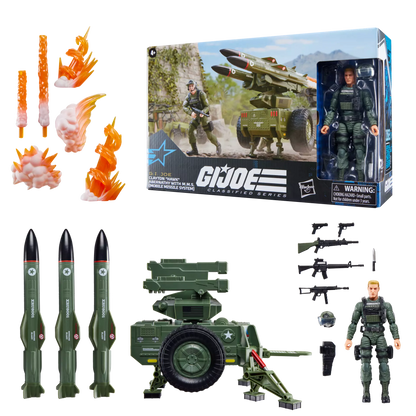 G.I. Joe Classified Series #182, Clayton “Hawk” Abernathy with M.M.S. (Mobile Missile System)