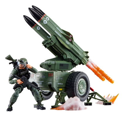 G.I. Joe Classified Series #182, Clayton “Hawk” Abernathy with M.M.S. (Mobile Missile System)