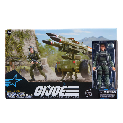 G.I. Joe Classified Series #182, Clayton “Hawk” Abernathy with M.M.S. (Mobile Missile System)