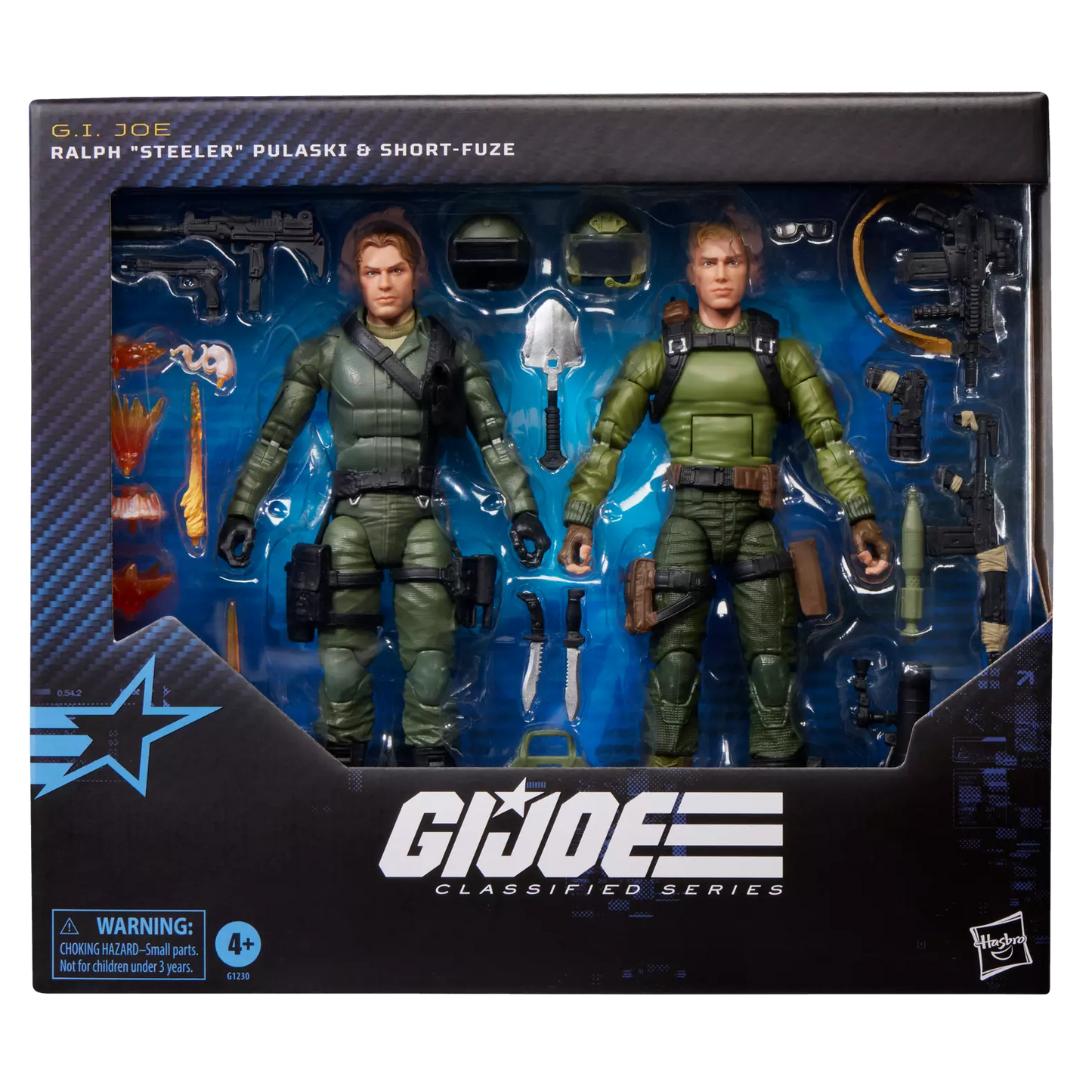 G.I. Joe Classified Series #181, Ralph “Steeler” Pulaski & Short-Fuze