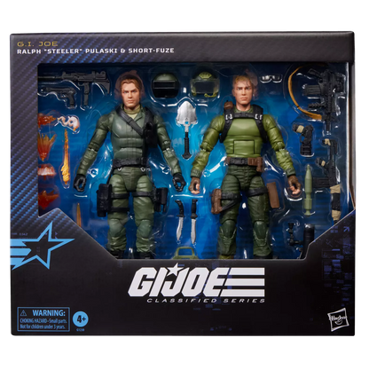 G.I. Joe Classified Series #181, Ralph “Steeler” Pulaski & Short-Fuze