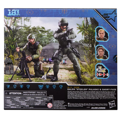 G.I. Joe Classified Series #181, Ralph “Steeler” Pulaski & Short-Fuze