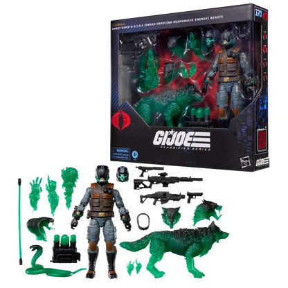 G.I. Joe Classified Series #170, Ghost Viper & D.I.R.E. (Dread-Inducing Responsive Energy) Beasts
