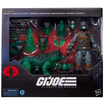 G.I. Joe Classified Series #170, Ghost Viper & D.I.R.E. (Dread-Inducing Responsive Energy) Beasts