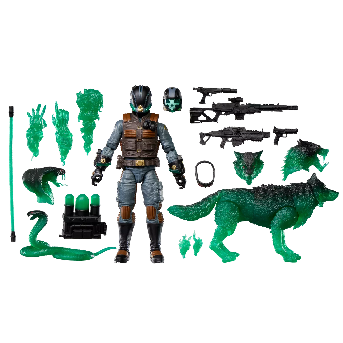 G.I. Joe Classified Series #170, Ghost Viper & D.I.R.E. (Dread-Inducing Responsive Energy) Beasts