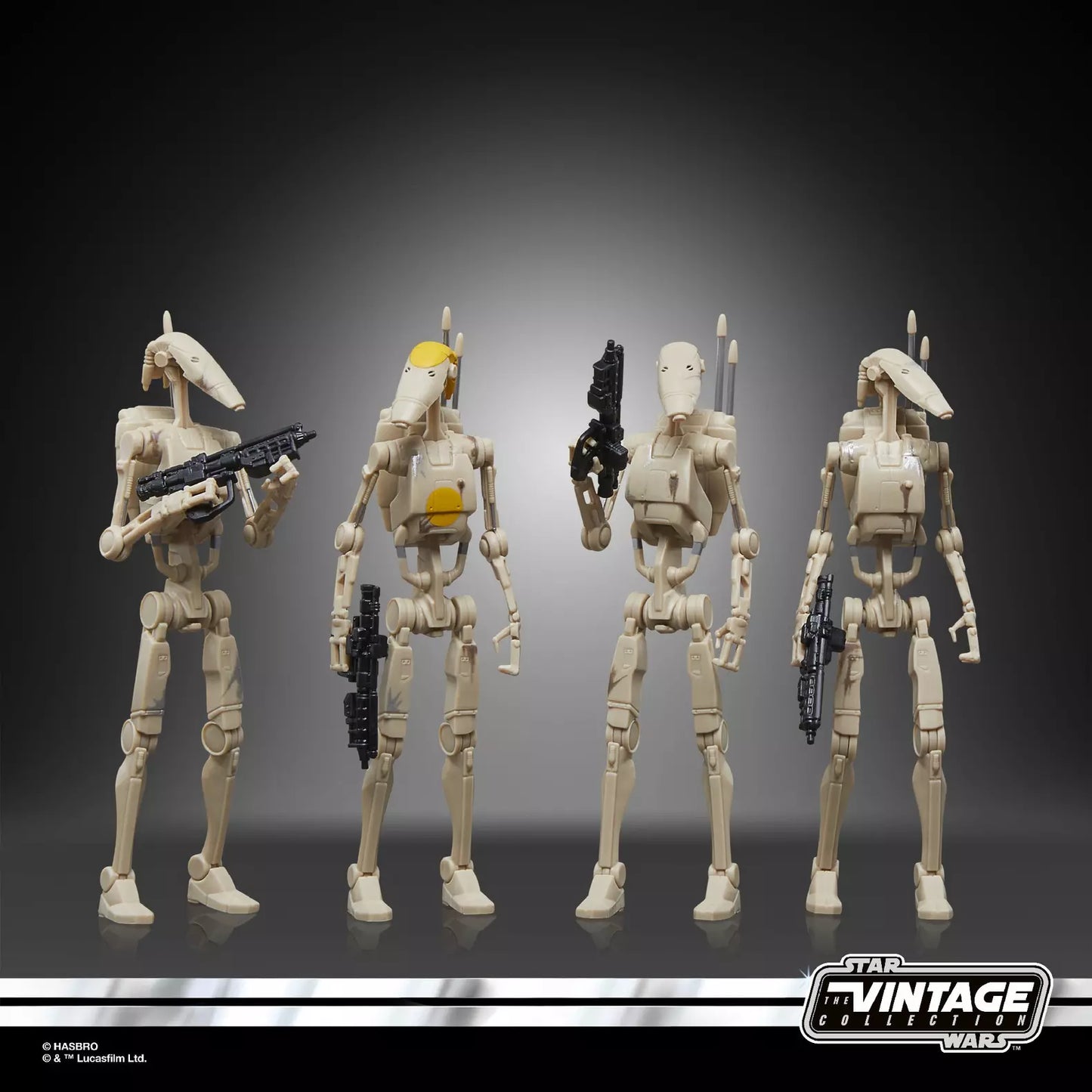 Star Wars The Vintage Collection Battle Droid 4-Pack