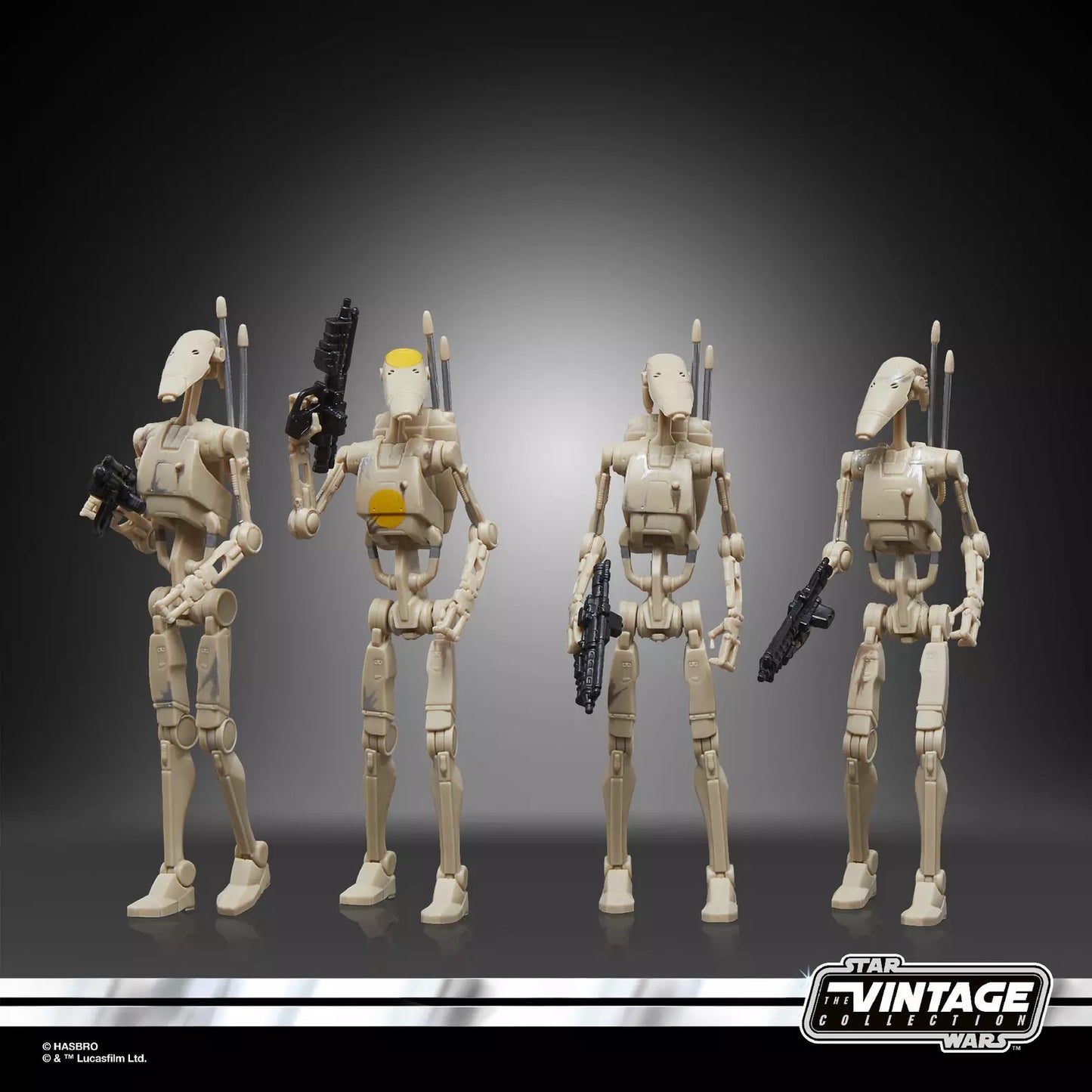 Star Wars The Vintage Collection Battle Droid 4-Pack