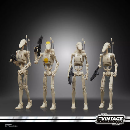 Star Wars The Vintage Collection Battle Droid 4-Pack