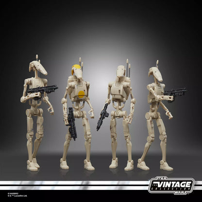 Star Wars The Vintage Collection Battle Droid 4-Pack