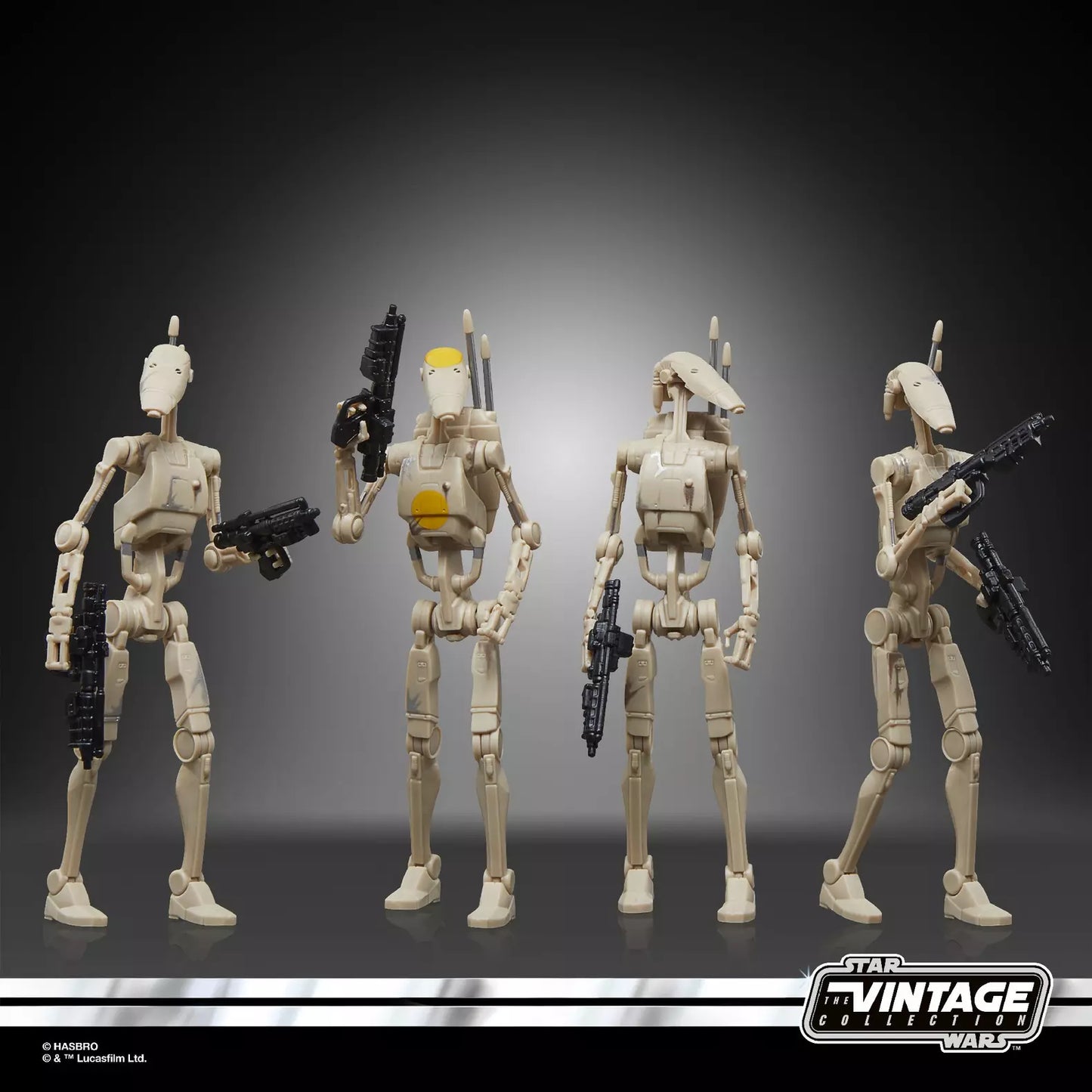 Star Wars The Vintage Collection Battle Droid 4-Pack