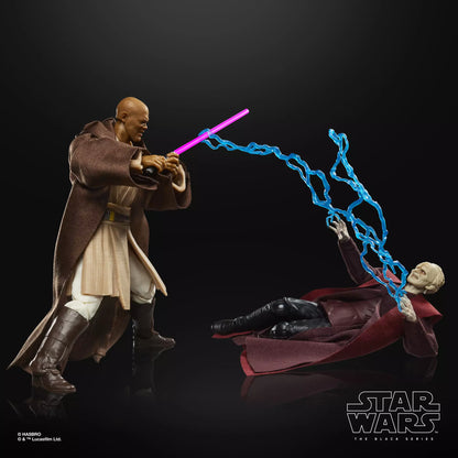 Star Wars The Black Series Mace Windu & Darth Sidious [RotS]
