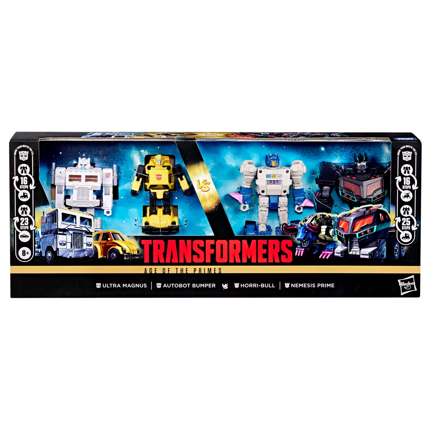 Transformers Age of the Primes 4-Pack (Ultra Magnus, Autobot Bumper, Horri-Bull, Nemesis Prime)