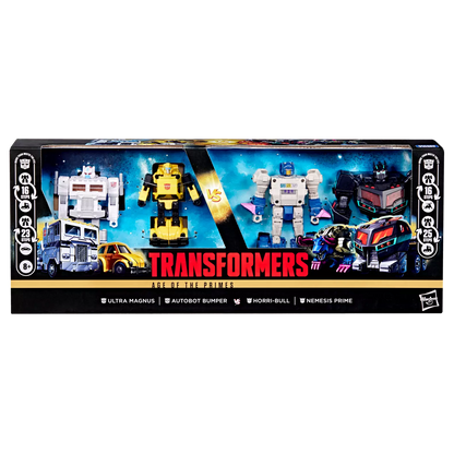 Transformers Age of the Primes 4-Pack (Ultra Magnus, Autobot Bumper, Horri-Bull, Nemesis Prime)