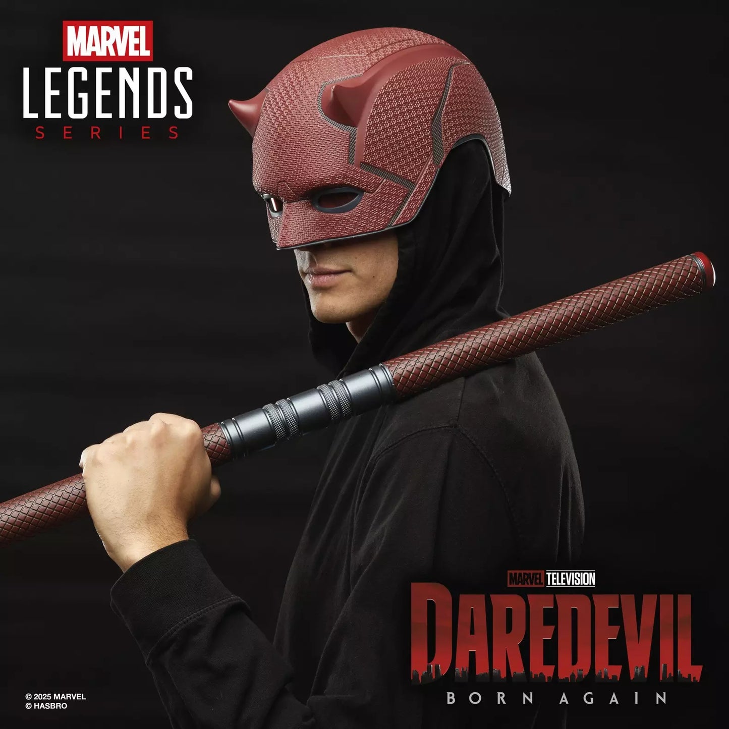 Marvel Legends Series Premium Roleplay Mask and Billy Club