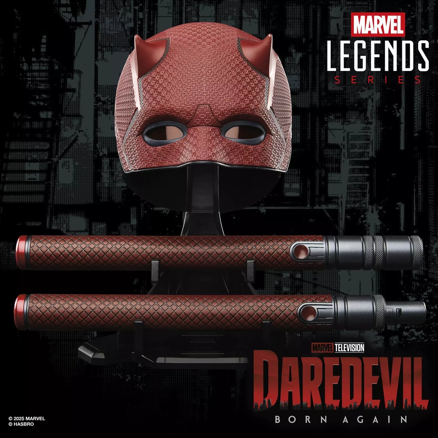 Marvel Legends Series Premium Roleplay Mask and Billy Club