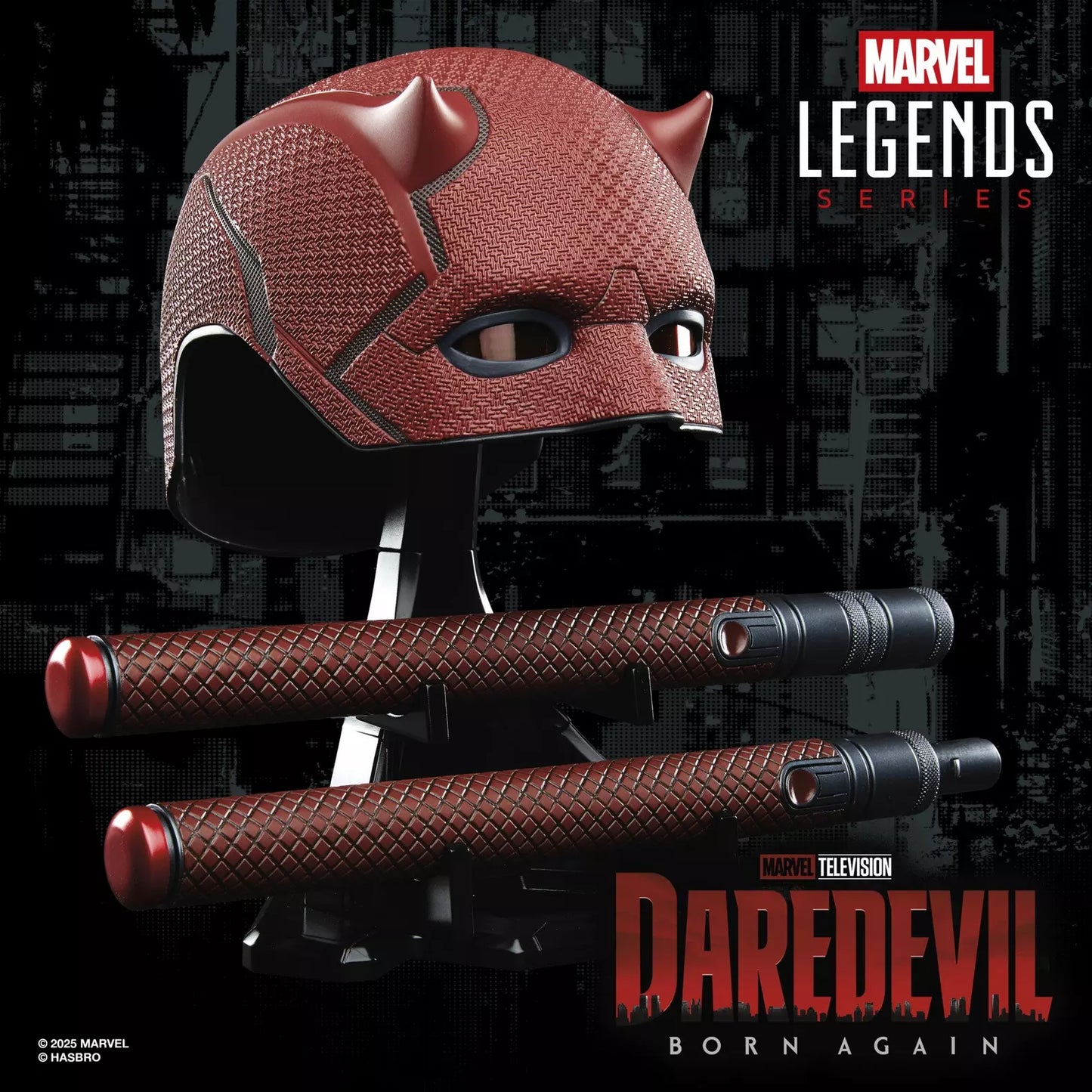 Marvel Legends Series Premium Roleplay Mask and Billy Club