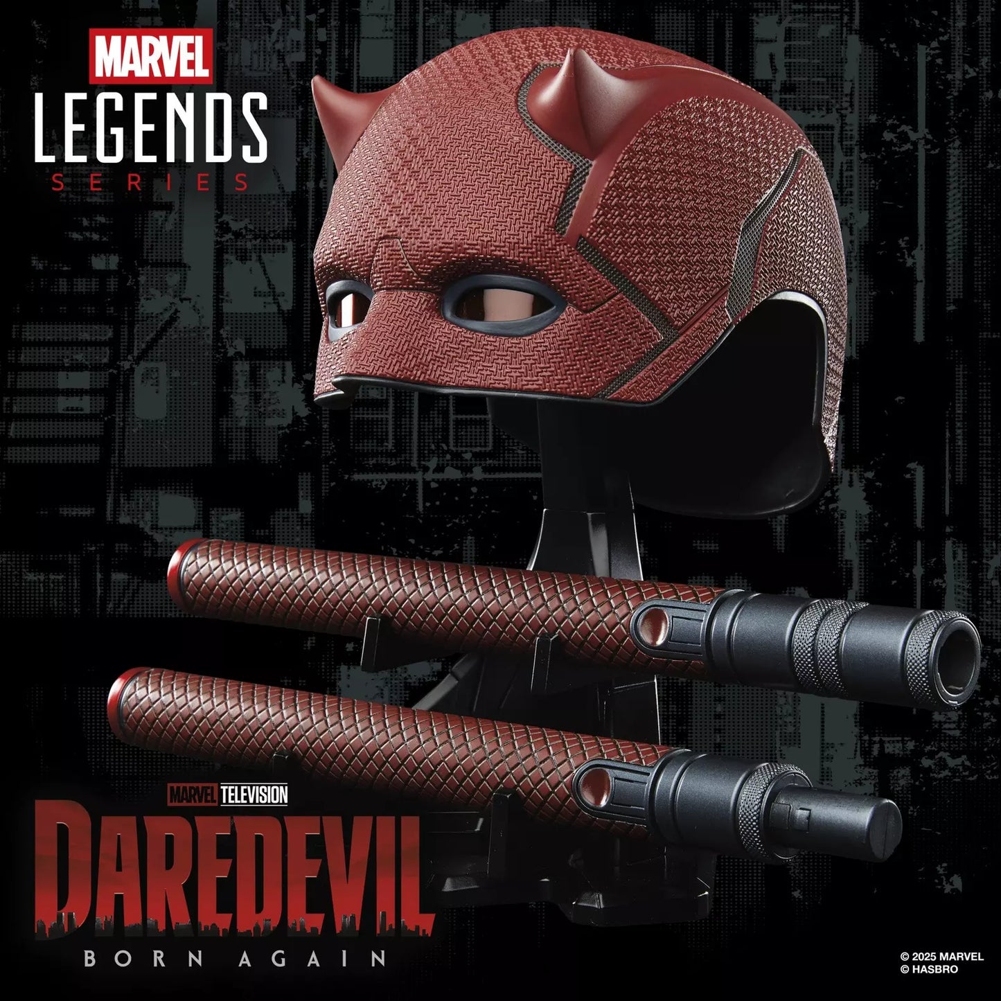 Marvel Legends Series Premium Roleplay Mask and Billy Club